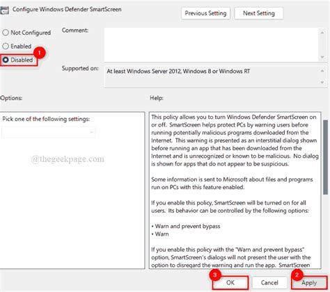 How to Disable Windows Defender SmartScreen 的图像结果