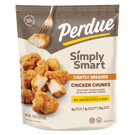 Perdue Simply Smart, No Antibiotics Ever, Lightly Breaded Chicken ...