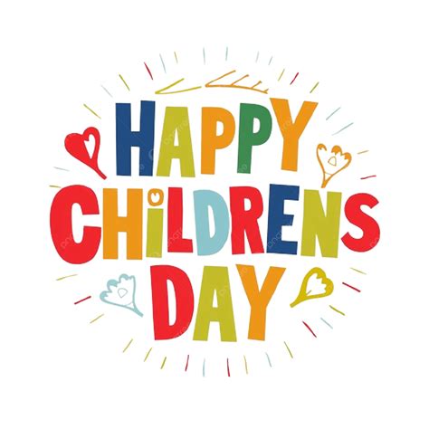 Happy Childrens Day, Happy Childrens Day Vector, Childrens Day, Happy ...