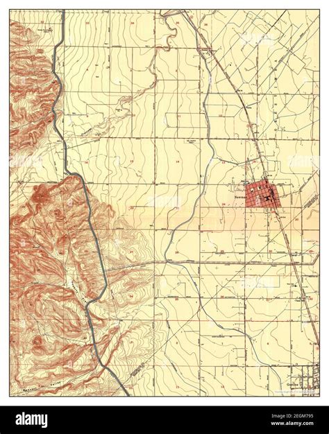 Newman california map hi-res stock photography and images - Alamy