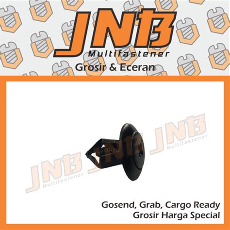 Jual Kancing Rivet Klip Kecil Universal 6mm Baut Plastik Obeng Kembang ...