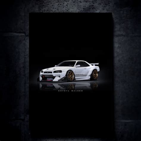 Nissan Skyline GTR – Inkyprinty.in