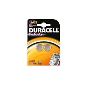 Duracell Lithium Coin Batteries CR2032, Twin Pack - (5299920) : Amazon ...