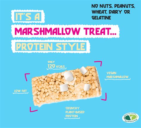 12 x Vanilla Chunk Protein & Marshmallow Crunchy Bars – Embark® Protein