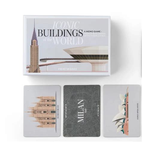 Iconic Buildings Memory Game – Design Museum Shop