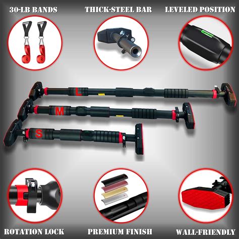 IRONSURGE Pull Up Bar for Hallway or Doorway 6-piece Set with India | Ubuy