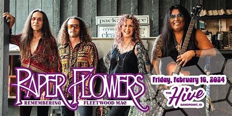 Paper Flowers "Remembering Fleetwood Mac" - Winter Carnival Kick-off ...