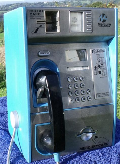 UK payphones - Mercury Card Phone