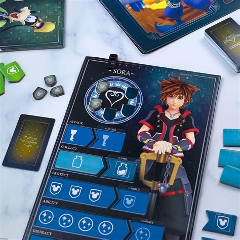 USAOPOLY Kingdom Hearts Perilous Pursuit Board Game India | Ubuy