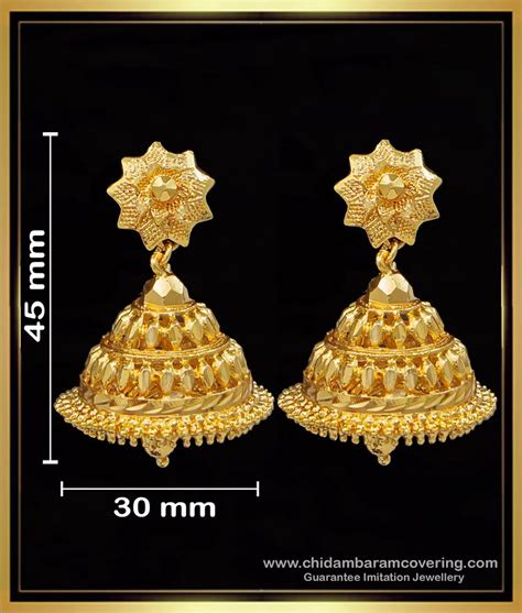 Buy Latest Kerala Jimikki Kammal Jhumka Design Gold Earrings