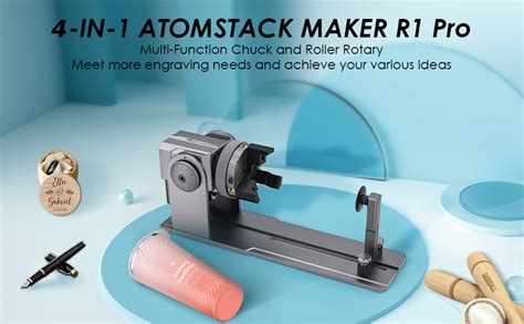Image result for Atomstack Maker Rotary Chuck Plug