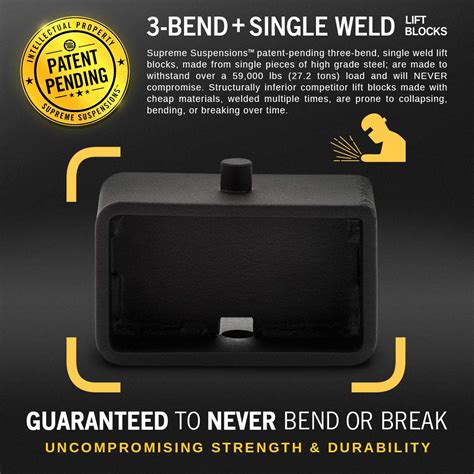 Buy Supreme Suspensions - Full Lift Kit for 2007-2019 Silverado Sierra ...