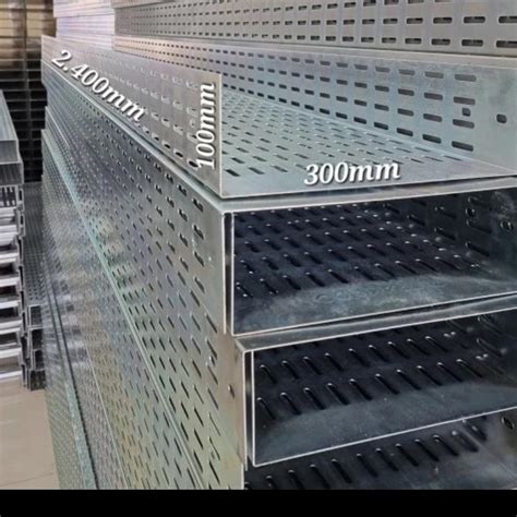 Jual Kabel Tray UCP 300x100x2400 Tipe C Cable Tray 30x10 Panjang 2.4mtr ...
