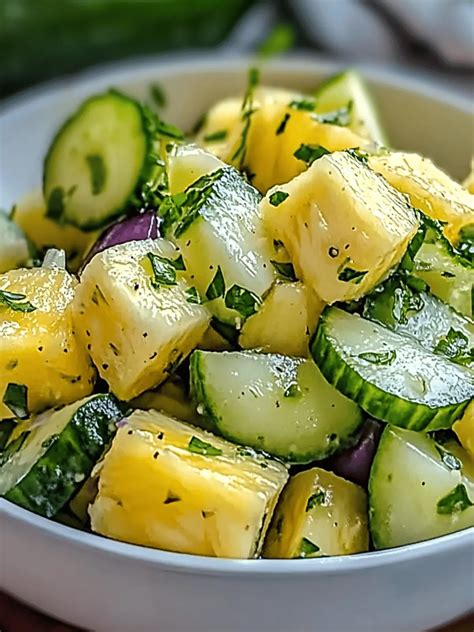 Ultimate Pineapple Cucumber Salad Recipe That’s Deliciously Fresh