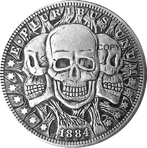 Buy Three Faces of Death Novelty Heads Tails Good Luck Token ...
