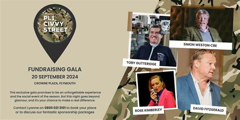 PL1 Civvy Street Fundraising Gala, Crowne Plaza Plymouth, an IHG Hotel ...