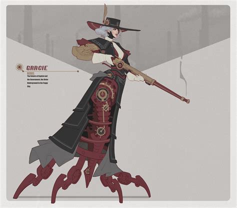 Gracie by Zxx.001 : r/ImaginarySteampunk