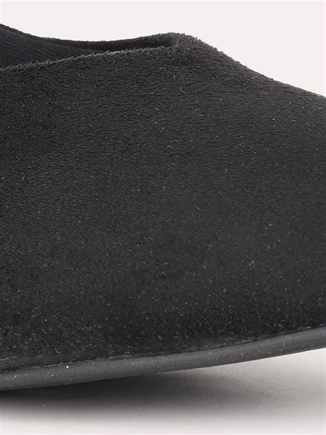 Buy Now Women Black Party Wear Solid Pointed Toe Block Heel Pump Shoes