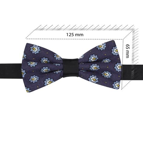 Peluche Micro Floral Dynasty Purple Bow Tie For Men