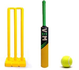 VSM Lazer PVC/Plastic Cricket Bat Size 6 for age group 11-13 year ...