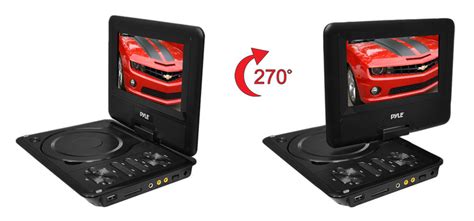Pyle Home PDH7 7-Inch Portable TFT/LCD Monitor with Built-In DVD Player ...