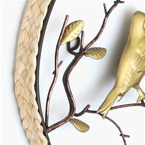 Buy VEDAS Mystical India Set of 5 Metal Bird Family Wall Accents from ...