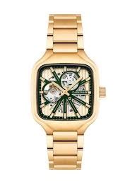 Buy EARNSHAW Men Stainless Steel Analogue Automatic Motion Powered ...