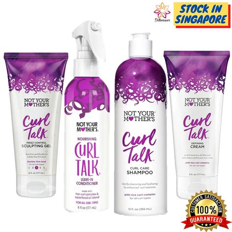 Not Your Mother's Curl Talk Defining Cream / Frizz Control Sculpting ...