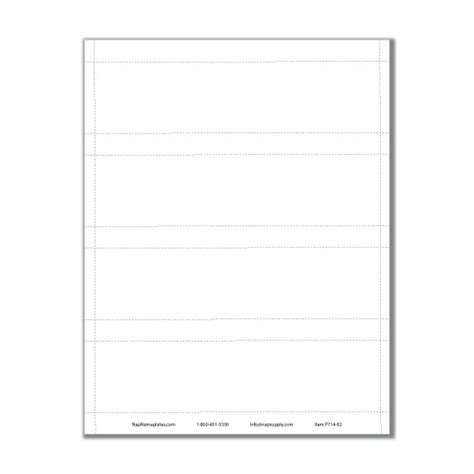 Free Printable Cubicle Name Plate Template - Printable Templates