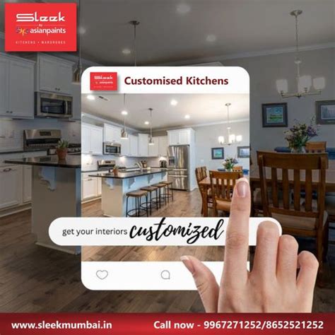 Transform your home with Sleek by Asian Paints | Sleek Kitchens Parel ...