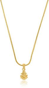 PYR Fashion ganpati locket chain ::ganpati gold locket::ganpati bappa ...