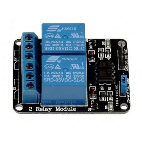 Image result for 2 Channel Relay Module Schematic