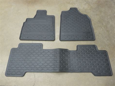 Honda Pilot Original Floor Mats at William Wooden blog
