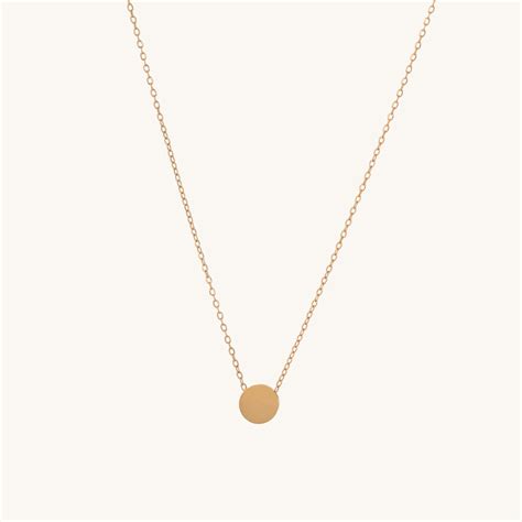 Minimalist Round Necklace | Necklaces | AllJewellery