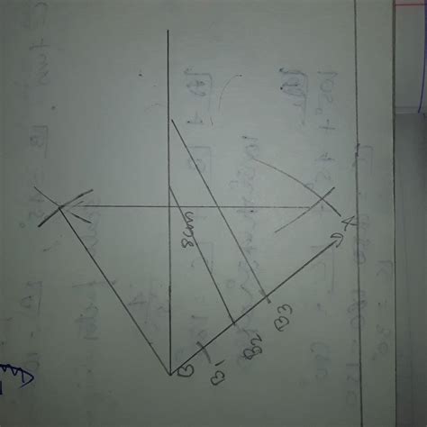 Construct an isosceles triangle whose base is 8cm and altitude is 4 cm ...