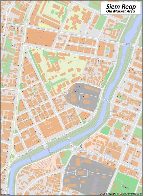 Siem Reap Map - Cambodia | Discover Siem Reap with Detailed Maps