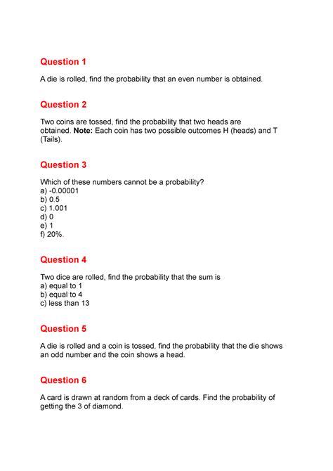 Image result for Probability Distribution Exercise