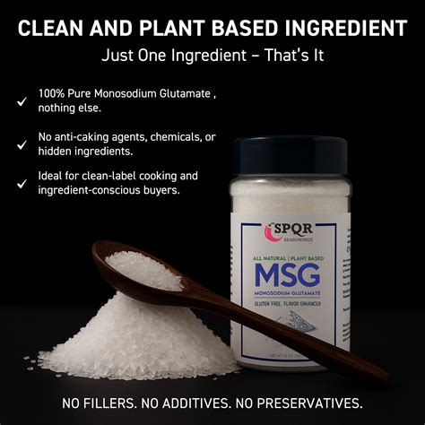 Snapklik.com : Plant Based MSG Seasoning Monosodium Glutamate XL 12 Ounce Bottle Gluten Free ...