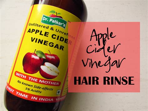 Apple Cider Vinegar Hair Rinse DIY - Curios and Dreams - Indian ...