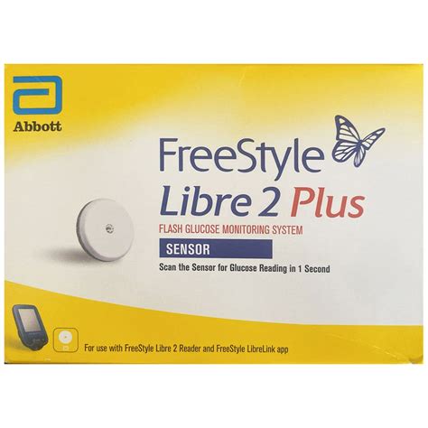 Buy Freestyle Libre 2 Plus Sensor Glucose Monitoring Kit, 1 Count | 19 ...