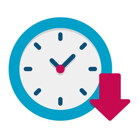 Down time - Free time and date icons
