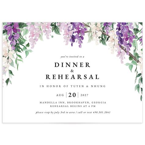 Rehearsal Dinner Invitations | The Knot
