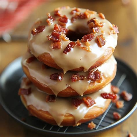 Maple Bacon Doughnuts