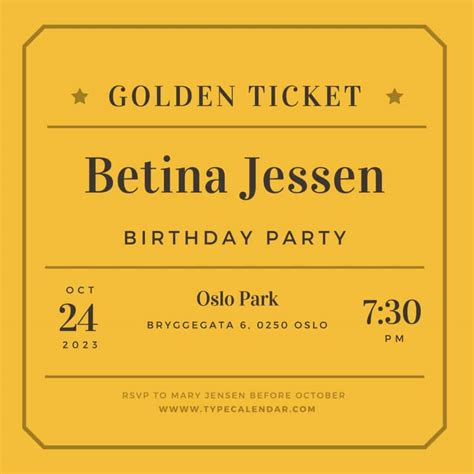 Free Printable Blank Movie Ticket Templates [PDF, Word]
