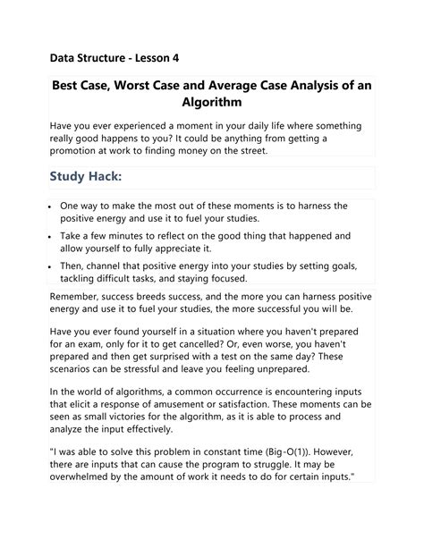 Image result for Worst Case Algorithm Analysis