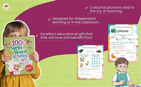 Activity Books for Kids (Set of 4 Books) - 200+ English Activities, 200 ...