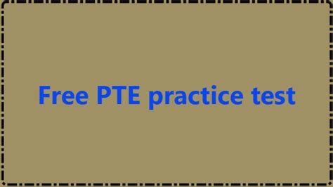 Image result for Pte Test Simulation