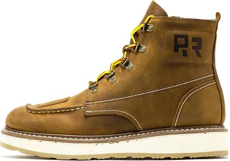 ROCKROOSTER Magnolia 6 Side-Zipper Wedge Boots for India | Ubuy