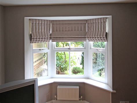 Enhancing Your Bay Window with Elegant Roman Blinds