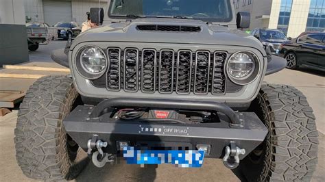 2024 New design Front Grille ABS for Jeep for Wrangler for JK to JL for Gladiator for Robinco ...